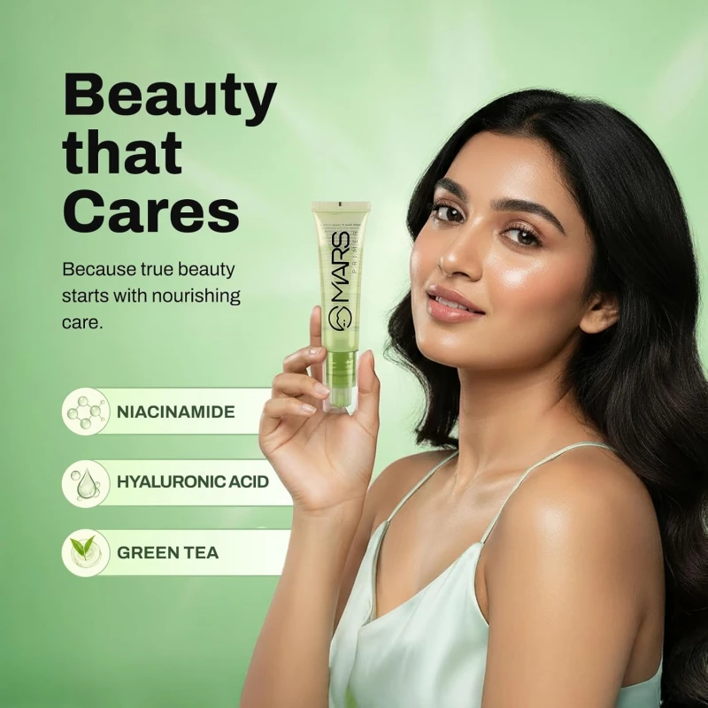 MARS All Oil Blotter Gel Compact for Poreless Effect (5gm) with Applicator | Oil Control | Mattifying Formula thumbnail 7